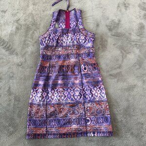 Title Nine Nimblene Purple Tennis Dress Women's size 10 Pickleball Athletic